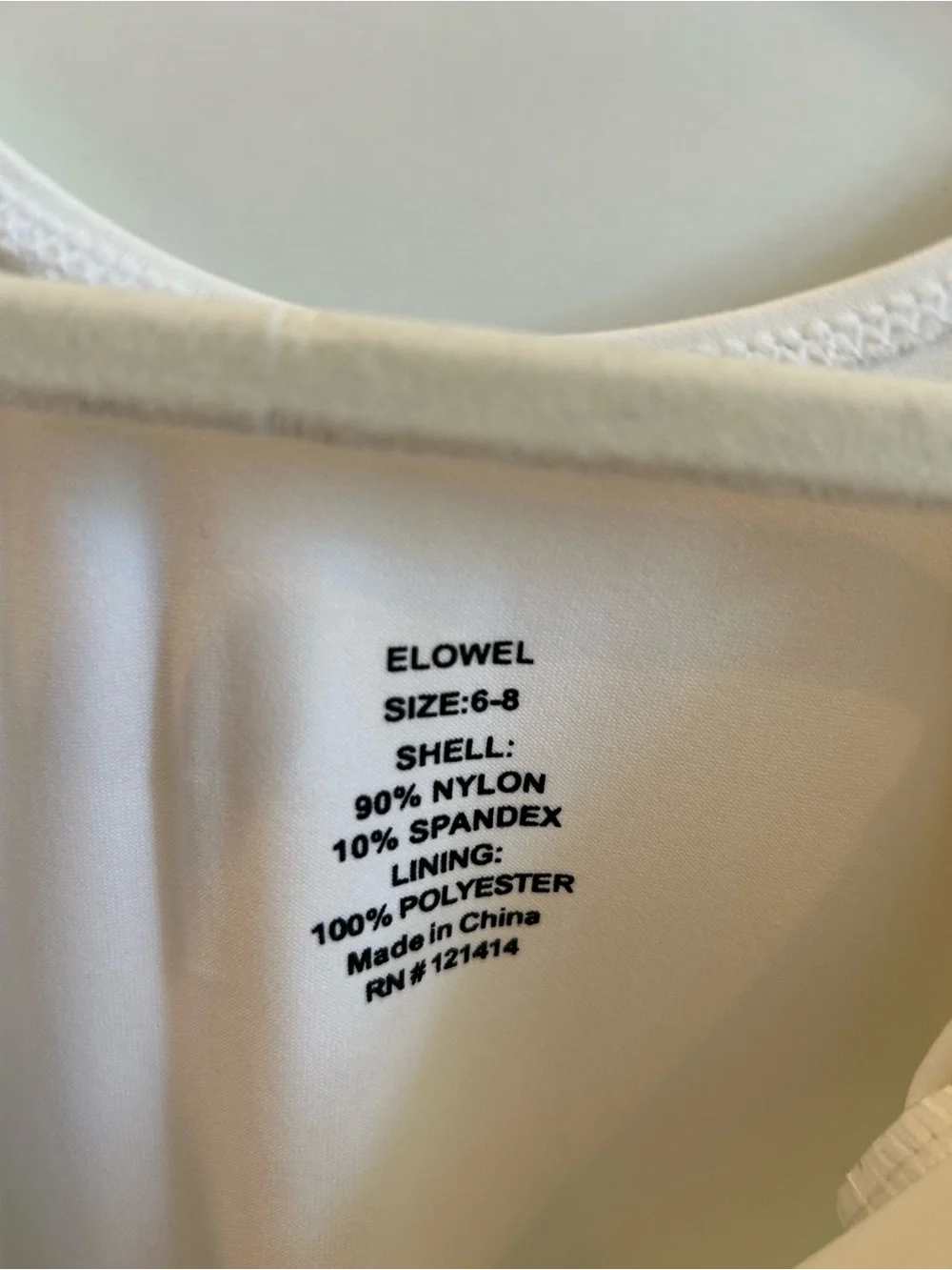 ELowel white long